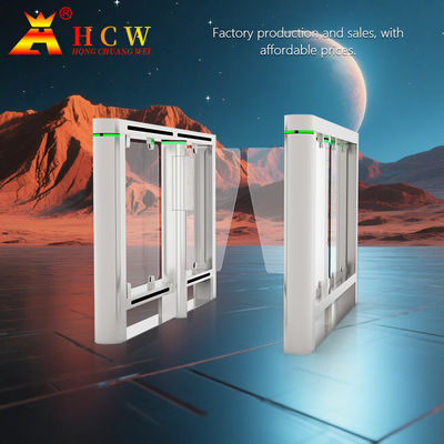 304 stainless steel intelligent pedestrian passage speed gate for office buildings