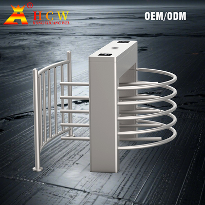 Durable Tested Gate Full Height Turnstile 1.5mm Thickness 20 Persons / Min