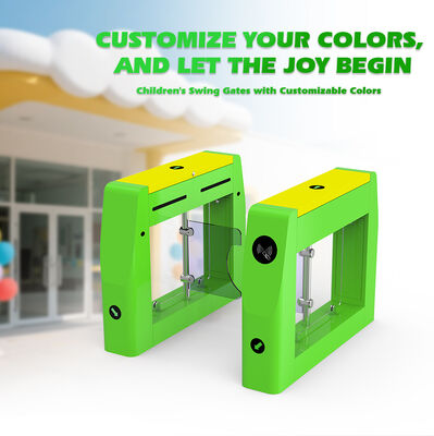 HCW Automatic Turnstile Gate with 600~750mm Passage Width 30~40 people/minute Throughput and 3 Million Trouble-Free Runs