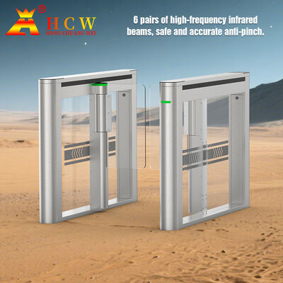 HCW 1-Second Operation Speed Gate Turnstile and 600-1000mm Channel Width Swing Barrier Turnstile