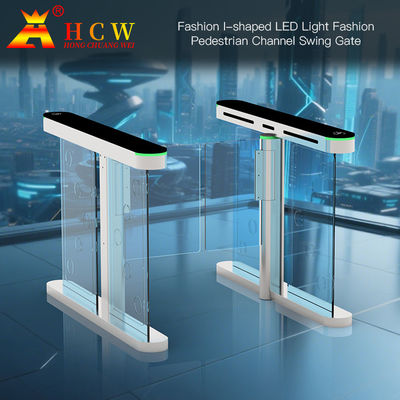HCW Turnstile Giriş Kapıları Kontrol Edilen Erişim Optik Bariyer Turnstiles Heavy Duty