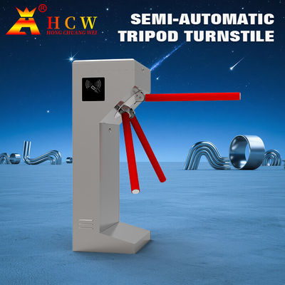 HCW CE Tripod Turnike Geçiş Mekanizması 550mm Şerit Genişliği Ofis Binası İçin