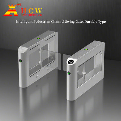 HCW Kaliteli Otomatik Turnstile Kapıları IP 42 DC Motorlu Su geçirmez Kart Okuması Salıncak Kapısı