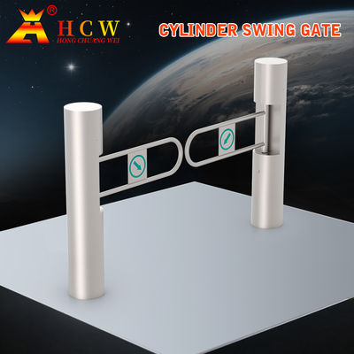 HCW AC220V Swing Barrier Gate Bridge Tip Tek / İki Yönlü Yürüyüşçü Swing Turnstile Gate