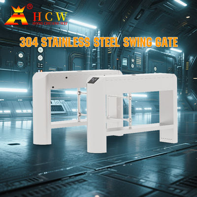 HCW IP44 Salıncak Bariyer Turnike 40W Paslanmaz Çelik 304 Yaya Turnike Kapısı
