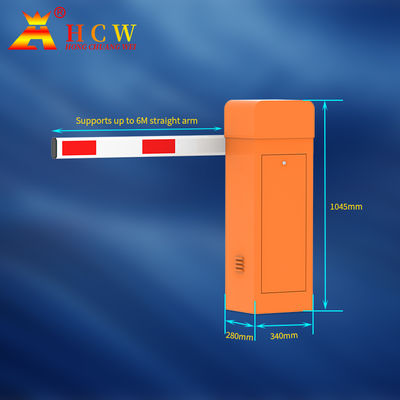 HCW Trafik Direği Bariyer Kapısı Ayarlanabilir Topluluk Elektrikli AC110V 150W OEM Otopark