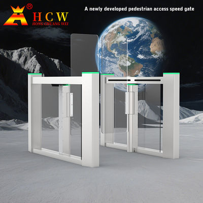 HCW Turnstile Gate Recognition Model Best Automatic Intelligent Management Rs232 DC Motor