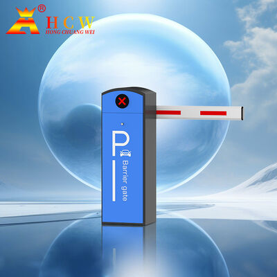 Gelişmiş Güvenlik için Ayarlanabilir Çalışma Hızlarına Sahip HCW Park Bariyer Kapısı, Soğuk Haddelenmiş Çelik Şasi ve Alüminyum/Köpük Kollara Sahiptir