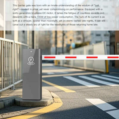 HCW Barrier Turnstile Gate with 3-6S Adjustable Speed 8A/30A Rated Current and 1 Year Warranty for Secure Access Control