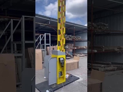 Otomatik Boom Barrier Kapısı Geri Çekilebilir Güvenlik Ekipmanı Çelik Malzeme Park Alanı